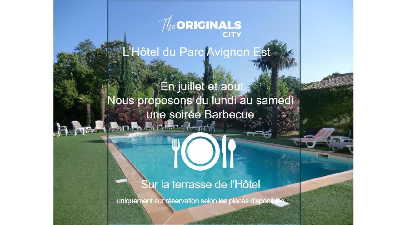 The Originals City, Hôtel du Parc, Avignon Est (Inter-Hotel) Entraigues-sur-la-Sorgue Exterior foto